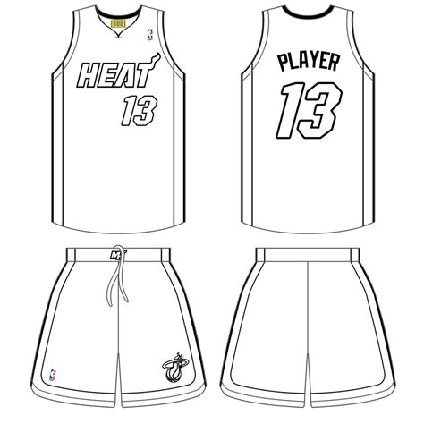 Customizable blank basketball jersey template