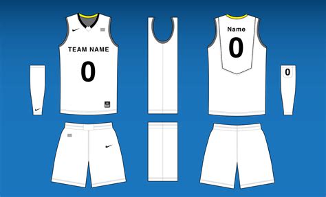 Customizable Basketball Jersey Template