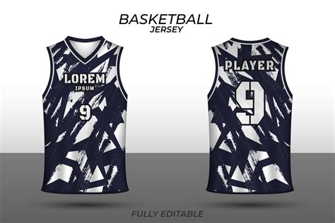 Basketball Jersey Template Design