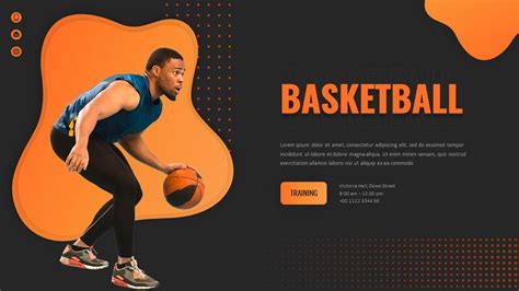 Basketball PowerPoint template