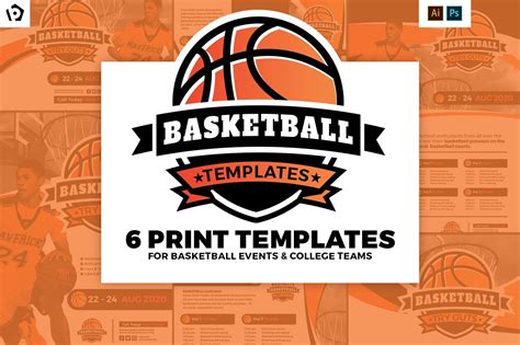 Basketball Template Designs Photoshop