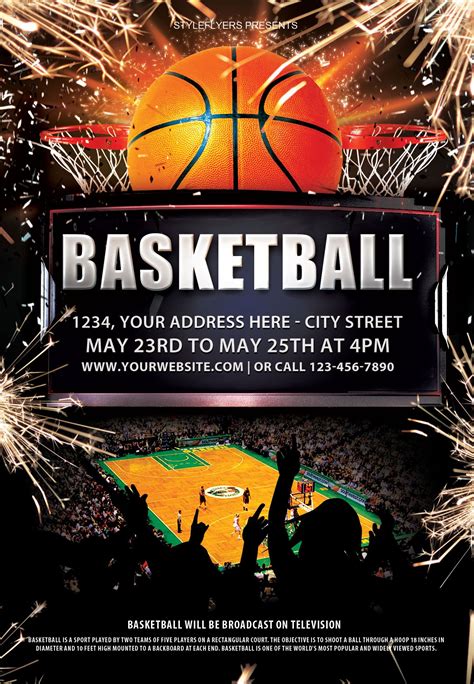 Basketball Tournament Flyer Design 3