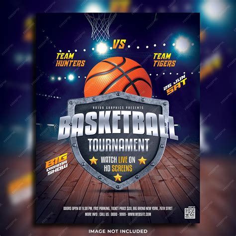 Basketball Tournament Flyer Design 6