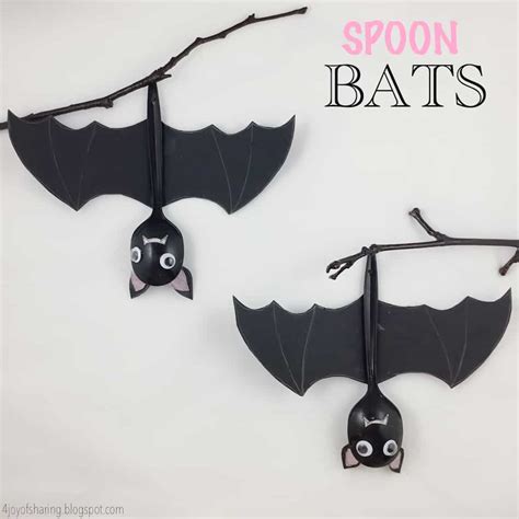 Bat Crafts for Halloween