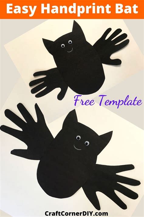 Tips for bat handprint art