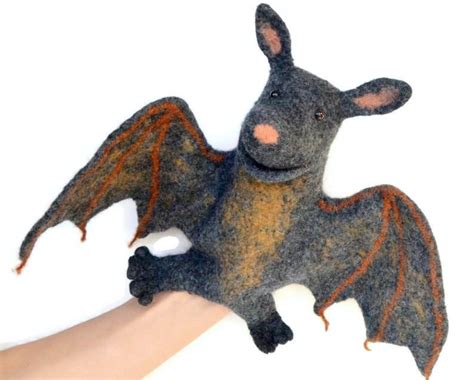 Bat Paper Bag Puppet