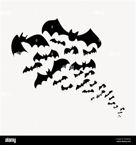 Bat Colony Silhouette