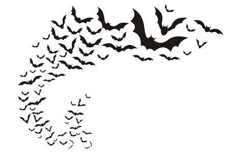 Whimsical Bat Silhouette