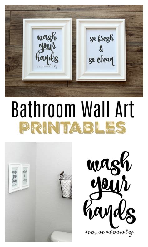 Bathroom decor printables gallery