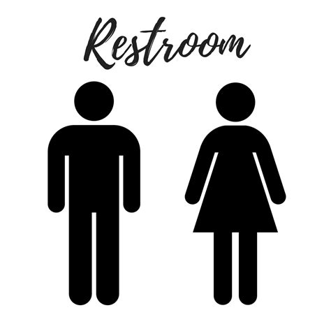 Bathroom Sign Printable 10