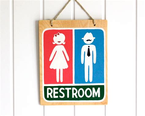 Bathroom Sign Printable 2