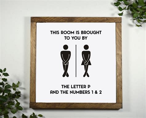 Bathroom Signs Humor