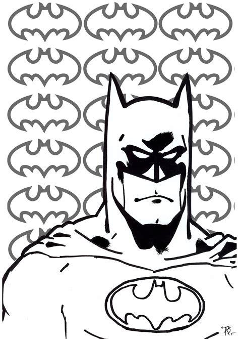 Batman Coloring Pages for Adults