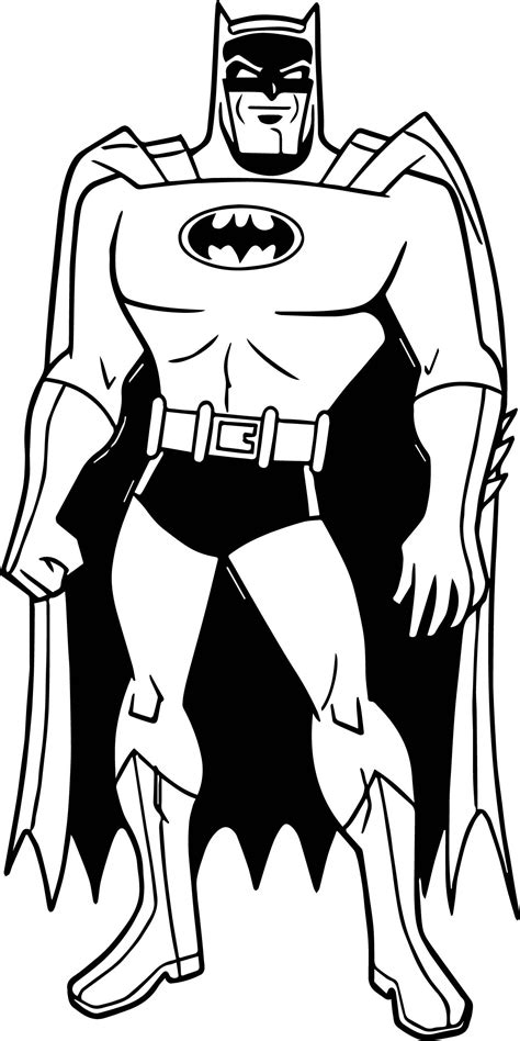 Batman Coloring Pages for Boys