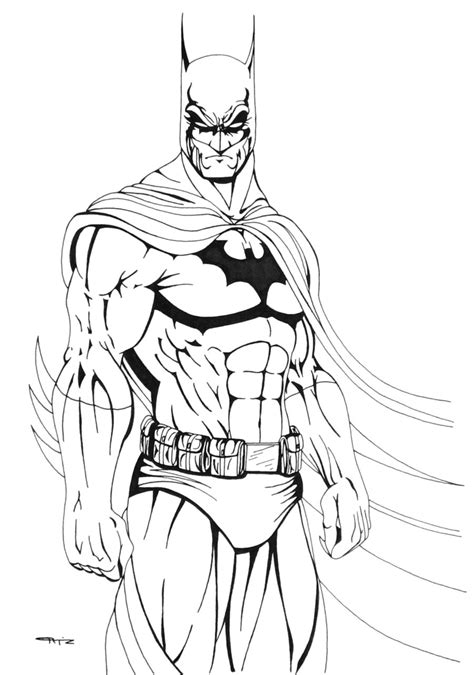 Batman Coloring Pages Free Printable