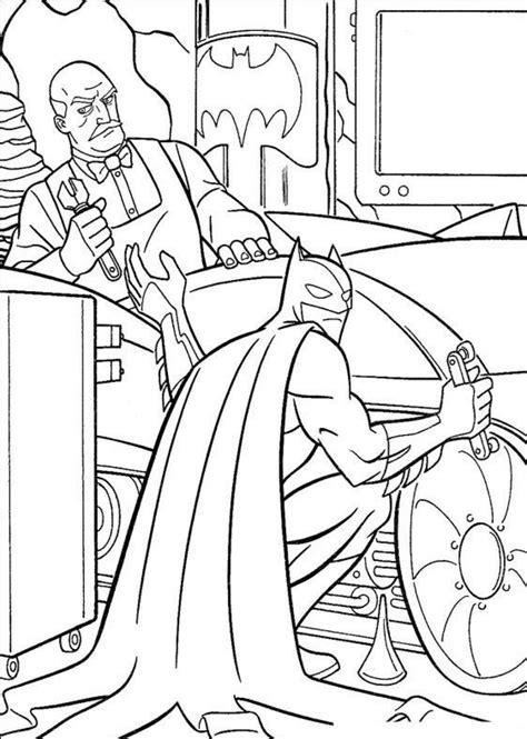 Print Batman coloring pages