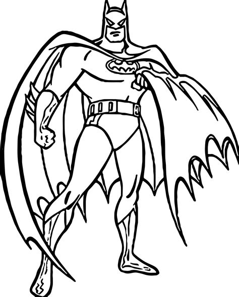 Batman Coloring Pages to Print Out