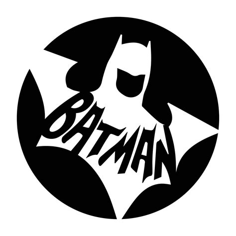 Batman Pumpkin Carving Template Design 1