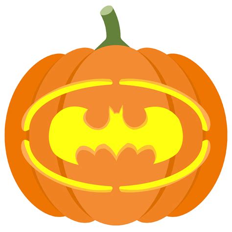 Batman Pumpkin Stencil Printable 6