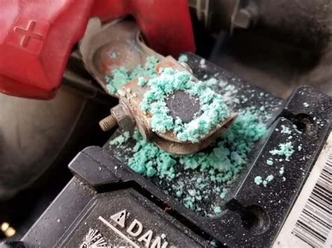 Battery terminal corrosion