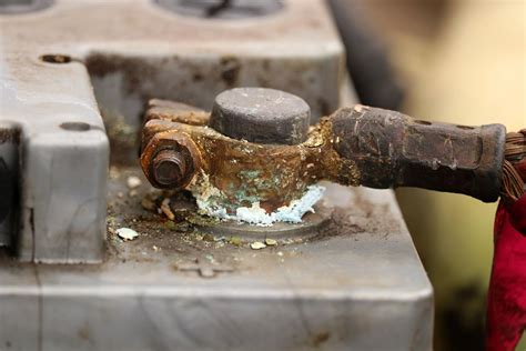 Battery terminal corrosion repair