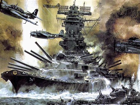 Battleship Battles in World War Two