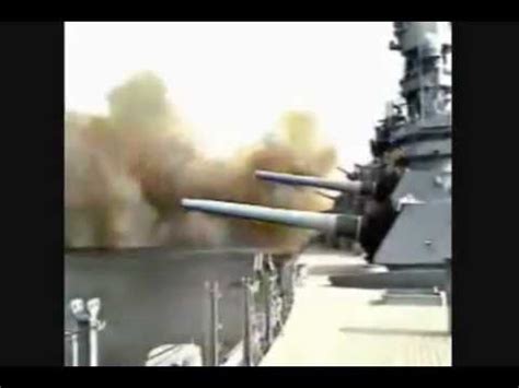 Battleship guns increased firepower and range