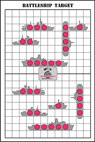 Battleship Shooting Target Gallery 10