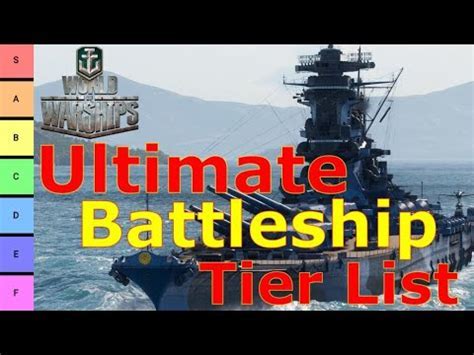 Battleship Tier System