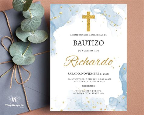 Bautizo Baby Invitations