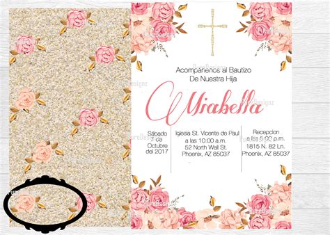 Bautizo Invitation Templates