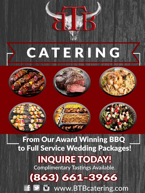 BBQ Catering Flyer Template