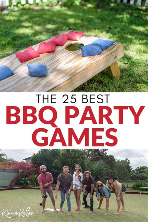 BBQ Party Games Ideas