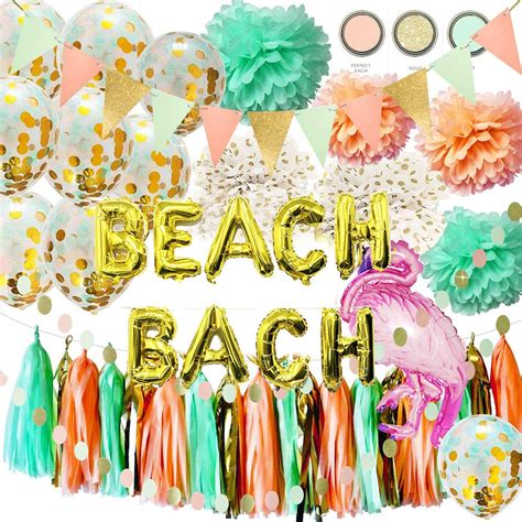 Beach Bachelorette Party Decorations