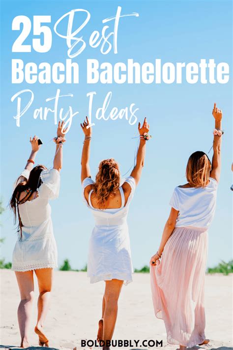 Beach Bachelorette Party Ideas 1