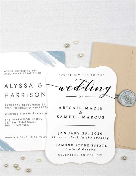 Beach Wedding Invitations Etiquette