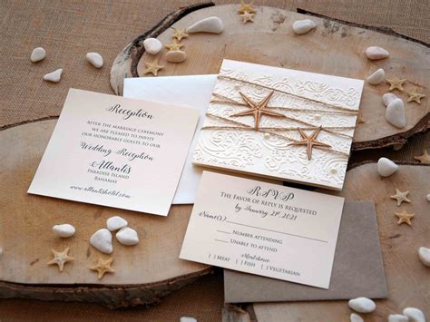 Beach Wedding Invitations Ideas