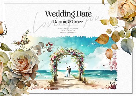 Beach Wedding Template