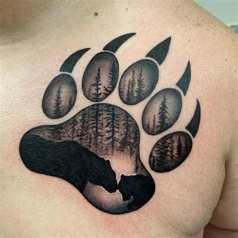 Bear claw tattoos