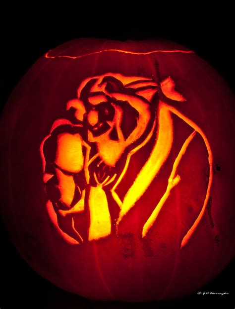 Beast Pumpkin Carving