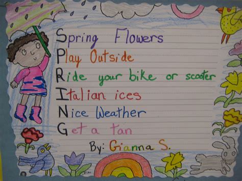 Beautiful Acrostic Poem Templates