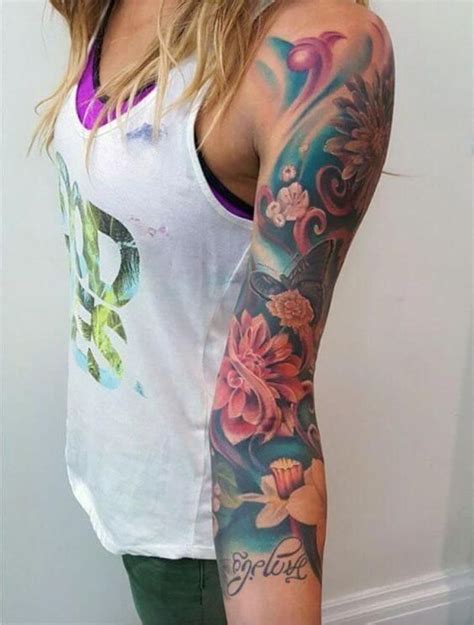 Beautiful arm tattoos for women