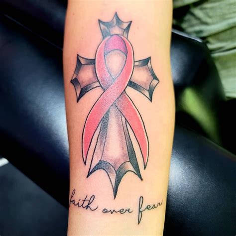 Beautiful Breast Cancer Tattoos