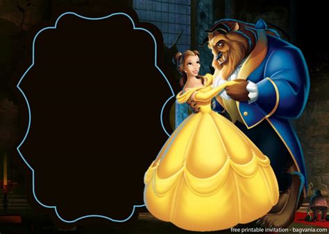 Beauty and the Beast Template