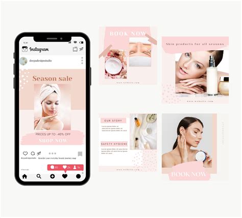 Beauty Instagram Post Template