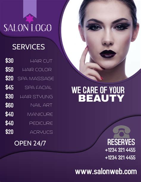 Beauty Salon Disclaimer Template Gallery 6