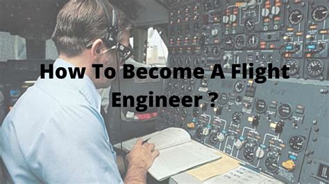 Becoming a Flight Engineer