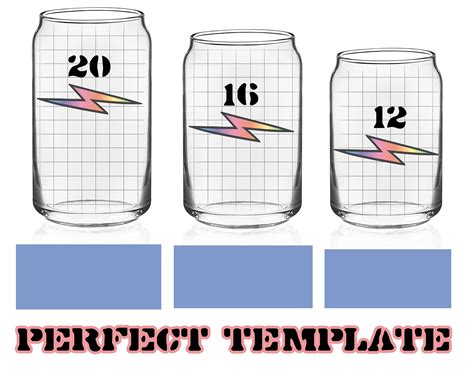 Beer Can Wrap Template 3