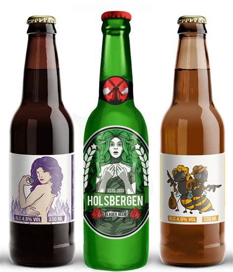 Designing Beer Bottle Neck Labels