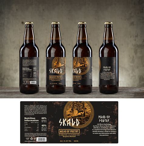 Beer label design examples